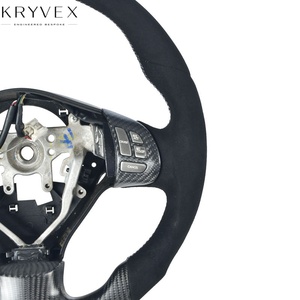 Kryvex <span class=keywords><strong>Subaru</strong></span> Ever-Carbon Racing ECR, Volante de Fibra de Carbono y Cuero para <span class=keywords><strong>Subaru</strong></span> WRX 2010, <span class=keywords><strong>Precio</strong></span> de Fábrica, Gran Venta - Product Image 5