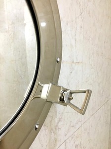 Espejo Redondo de Pared Estilo Marítimo de Aluminio, Suministro Directo de Fábrica, para Decoración de Dormitorio y Baño, Disponible a Precio de Fábrica - Product Image 5