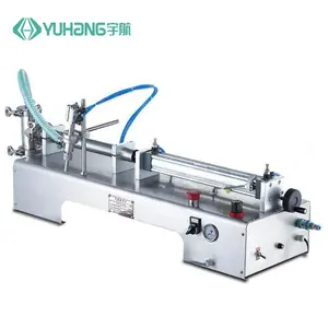 Horizontal Pneumatic Ointment And Liquid Filling Machine Shampoo Sauce Liquid Paste Oil Filling Machine