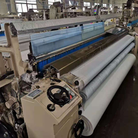 Machines à tisser électriques Qingdao HJW822 HURUI XINLIAO/SANHE Eleccontrol, métier à tisser à jet d'eau électronique CAM, machine textile