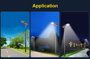 Hk Mistai Tất Cả Trong Một Năng Lượng Mặt Trời Ánh Sáng Đường Phố Ngoài Trời Không Thấm Nước IP67 6000LM 35W <span class=keywords><strong>LED</strong></span> Cảm Biến Chuyển Động Điều Khiển Từ Xa Chất Lượng Cao Đèn - Product Image 3