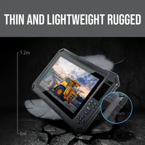 HUGEROCK T101EX 8 + 128G a prueba de explosiones resistente Tablet Pc ordenador Android13.0 4G Wifi RFID escáner lector de código de barras Industrial MTK