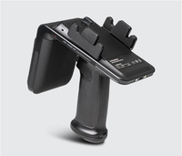 Soporte para Teléfono Inteligente R6 con Lector RFID UHF 5.0, Escáner de Códigos QR/2D, Sensibilidad de 30-33dBm