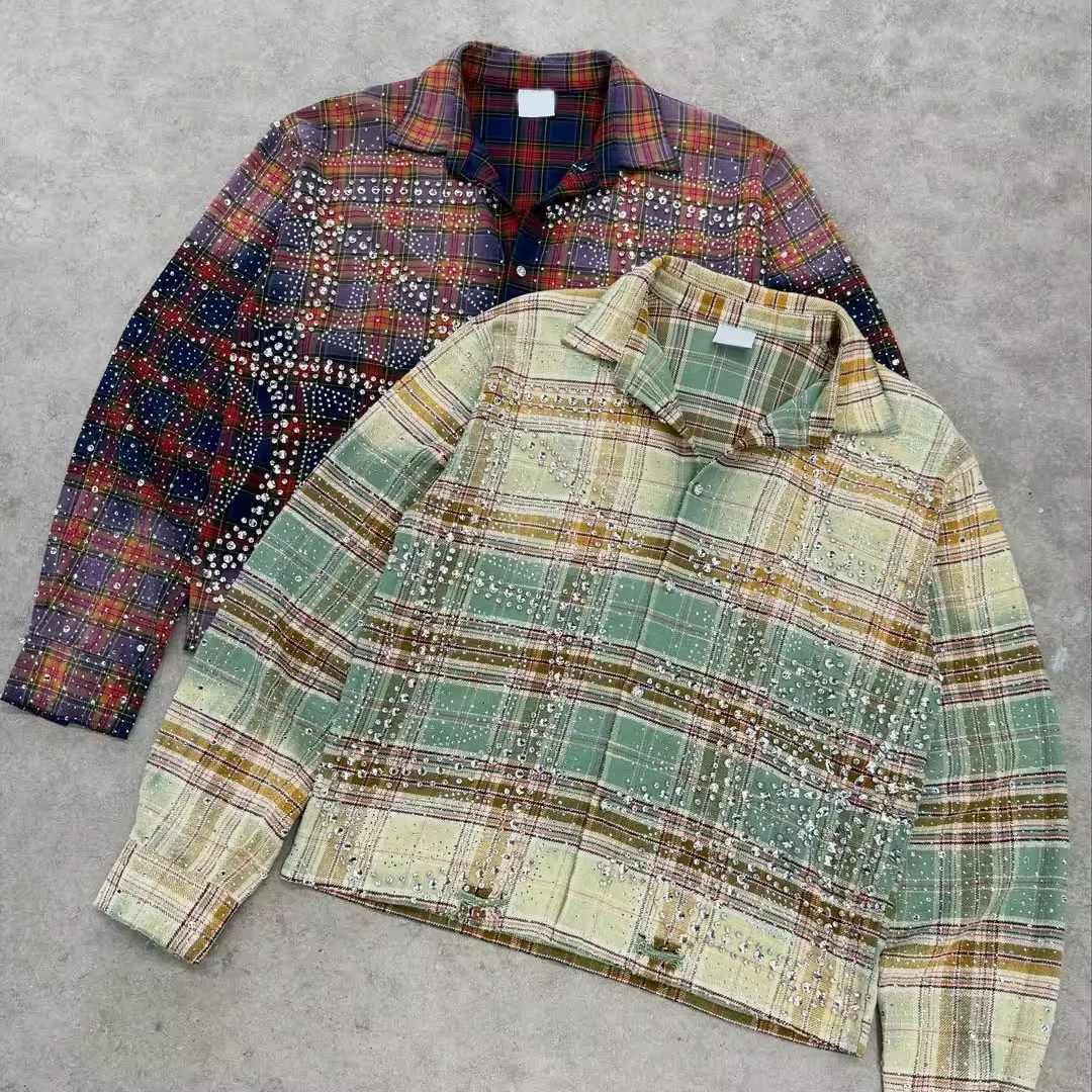 トップス VINTAGE CUSTOM FLANNEL SHIRTS Online Vintage Store | Vintage 90's Men Plaid Flannel Shirt in Red