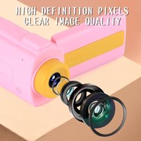 Videocámara de alta resolución para niños, 1080P, 20 MP, Mini cámara digital portátil, pantalla grande de 2,4 pulgadas, cumpleaños de plástico