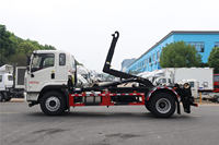 Camion benne à benne basculante Shacman 4x2 diesel hydraulique pour collecte des déchets – Offre spéciale