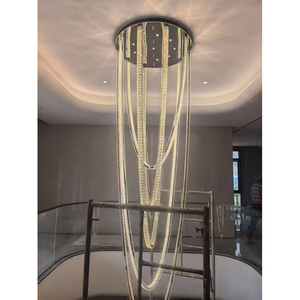 Lustres Pendentes de Luxo em Cristal/Vidro para Sala de Jantar e Sala de Estar - Product Image 6