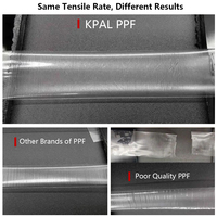 Film de protection de peinture (PPF) en TPU pour voiture Kpal, garantie 10 ans, auto-réparant, finition brillante, satinée, noire, couleur carbone