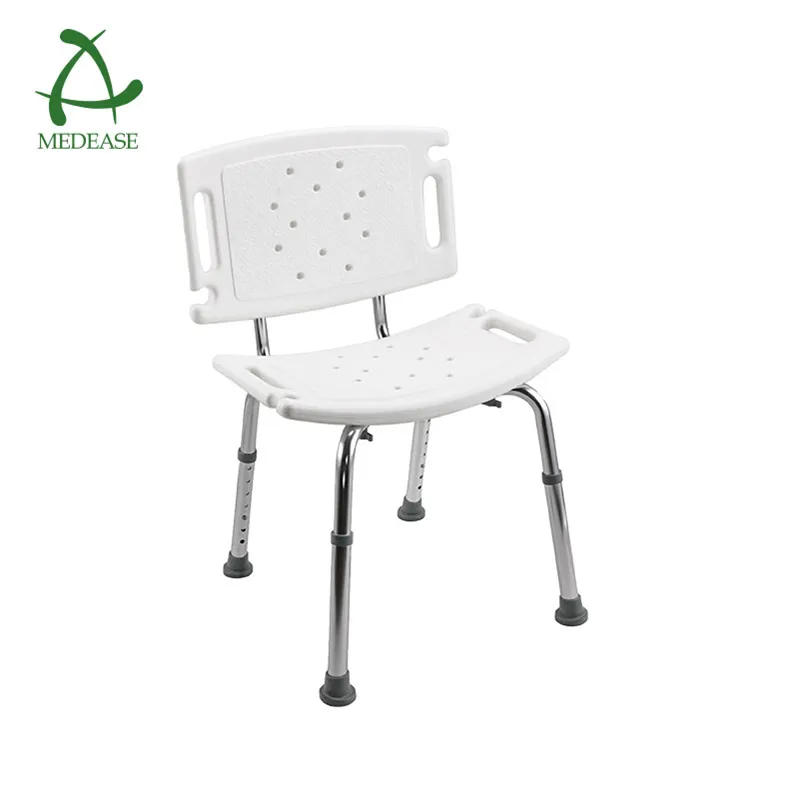 Silla de seguridad ligera para ancianos Asiento de silla de baño de ducha barato y de alta calidad para discapacitados