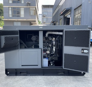 36kw <span class=keywords><strong>45kva</strong></span> Máy phát điện diesel thiết lập được hỗ trợ bởi Anh động cơ diesel 1103a-33tg1 với không chổi than alternator loại im lặng - Product Image 4