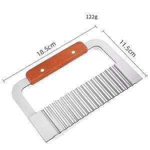 <span class=keywords><strong>Cortador</strong></span> <span class=keywords><strong>de</strong></span> Patatas en Rodajas, Cuchillo Manual Ondulado para Patatas, Herramienta <span class=keywords><strong>de</strong></span> Corte Ondulado para Verduras, <span class=keywords><strong>Cortador</strong></span> <span class=keywords><strong>de</strong></span> Patatas Fritas - Product Image 6