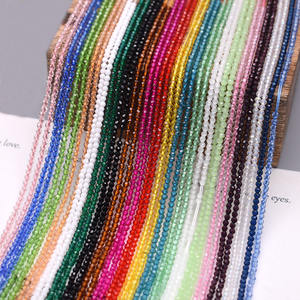 Cuentas pequeñas de piedra Natural, espinelas de cuentas facetadas, 2mm, 195 unidades, espaciador suelto para fabricación de joyas, pulsera y collar DIY - Product Image 3