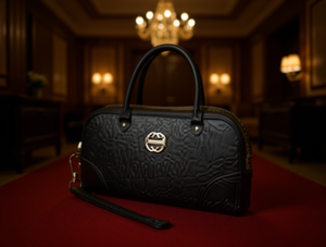 Sac à main pour femme avec double poignée, en cuir, fermeture à rabat, sac de soirée - Product Image 2