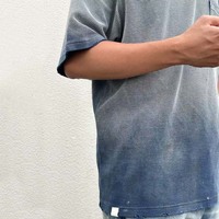 LEDUO 핫 디자인 사용자 정의 로고 남성 빈티지 워싱 고민 특대 컷 및 수 놓은 짧은 소매 크루 넥 티셔츠