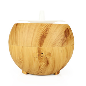 Wood Grain Humidifier 600Ml Fog Type With <b>Timer</b> For Home And Office Use - Product Image 3