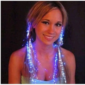 Tresses lumineuses colorées, pinces à cheveux lumineuses pour les fêtes d'anniversaire et les événements - Product Image 3