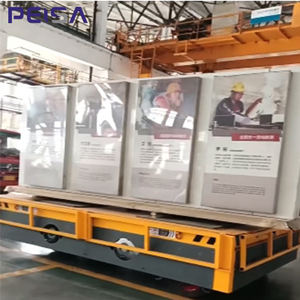 Chariot de transfert sans rail télécommandé sans fil haute performance pour le transport de carreaux, de verre et de composants de précision - Product Image 1