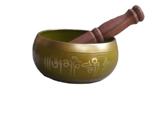 Cuenco Tibetano de Bronce con Siete Metales, Hecho a Mano, Técnica de Fundición, Buen Sonido para Meditación - Product Image 2