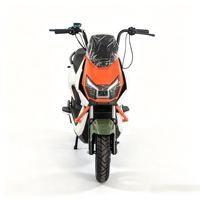 Moto électrique MTBGO 60V 1500W avec batterie au plomb-acide 20AH, vitesse 65KM/H, contrôleur 12 tubes, frein à disque à huile, moteur moyeu, grande capacité, vélo électrique