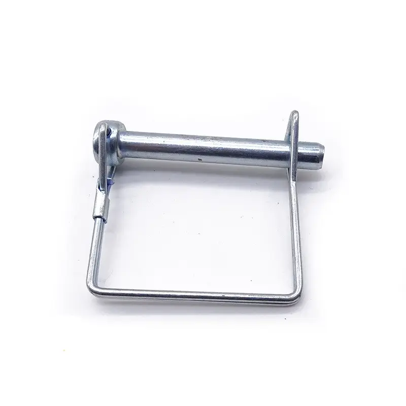 Carbon Steel Zinc Plated Galvanized Wire Lock Clevis Pin Trailer Coupler Quick Latch Safety Pin