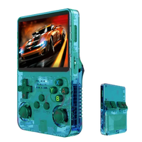 Console de jeu portable rétro au design classique R36S avec écran IPS de 3,5 pouces, batterie intégrée de 2500 mAh, longue durée de fonctionnement