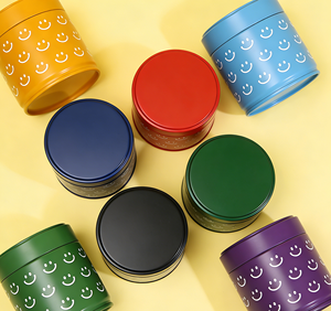 カスタム30g・<span class=keywords><strong>40g</strong></span>抹茶缶、印刷・エンボス加工スパイラルカバー付き、コーヒー・緑茶・スパイス・プロテインパウダー用バルク金属包装 - Product Image 6