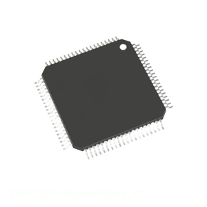 ชิ้นส่วน DSPIC33CK1024MP408-I_PT ฝัง80 TQFP อิเล็กทรอนิกส์ - Product Image 1