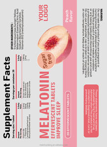 Comprimés effervescents OEM/ODM de Vitamine B6 et L-Théanine pour Adultes et Adolescents - Complément Herbal pour un Sommeil Profond et Réparateur - Product Image 2