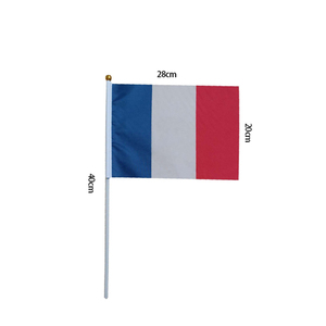 <span class=keywords><strong>Monde</strong></span> européen acclamant <span class=keywords><strong>bleu</strong></span> <span class=keywords><strong>blanc</strong></span> <span class=keywords><strong>rouge</strong></span> français France drapeaux nationaux 3x5ft double face polyester imprimé drapeaux double face - Product Image 2