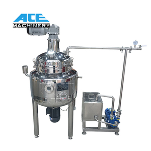 Homogénéisateur de fond pour pâtes à haute viscosité 300L 500L, cuve de mélange à cisaillement élevé en acier inoxydable - Product Image 3