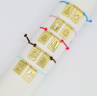 Bracelet de prière catholique fait main Saint Benoît San Benito Croix Vierge Médaille Cadeau religieux