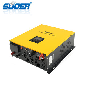 Bộ Biến Tần Suoer Tần Số Thấp 3kva 24V 220V, Bộ Điều Khiển Sạc Năng Lượng Mặt Trời MPPT Tích Hợp Biến Tần Năng Lượng Mặt Trời - Product Image 5