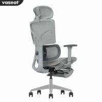 Chaise de bureau ergonomique moderne Support lombaire Orthopédique Médical Exécutif Chaise d'ordinateur pour gestionnaire de bureau Travail Salle d'attente