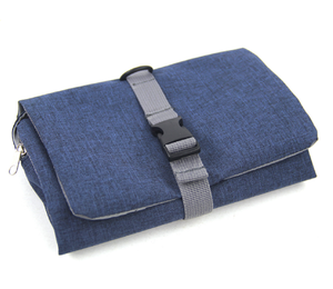 2024 nouveau Design enroulable pliable voyage trousse de <span class=keywords><strong>toilette</strong></span> pochette cosmétique maquillage organisateur sac avec crochet de suspension pour femmes hommes - Product Image 2