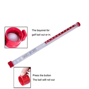 Herramienta para recoger bolas de Golf, tubo de recogida de plástico transparente, venta al por mayor - Product Image 4
