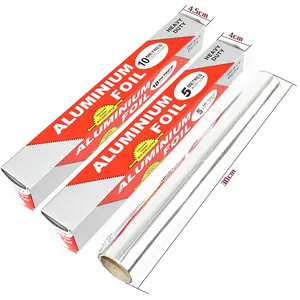 Hete Verkoop Bakken 8011 Aluminiumfolie Rol Keuken Gebruik Voedselinpakpapier Aluminiumfolie Voor Barbecue