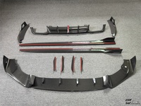 Kit de carrosserie en fibre de carbone style AE amélioré, léger et personnalisé, pour BMW X3M X4M, accessoires et outils automobiles, vente chaude
