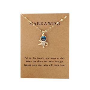 Squisita <span class=keywords><strong>collana</strong></span> di luce del pianeta del cielo stellato lussuosa catena della clavicola con stelle e Design della luna per Versatile S - Product Image 3