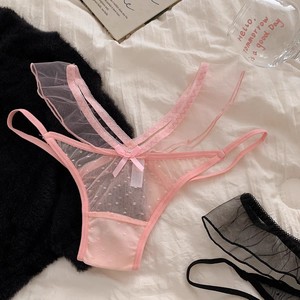 Braguitas transparentes y finas para mujer, lencería triangular inocente y seductora, dulce y atractiva. - Product Image 3