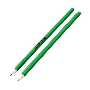 Crayons promotionnels personnalisés avec logo imprimé pour le bureau, crayons simples avec gomme pour gravure laser - Product Image 1