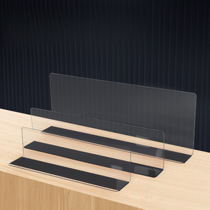 Từ <span class=keywords><strong>acrylic</strong></span> Kệ Divider cho siêu thị hiển thị, kho lưu trữ và thương mại tủ lạnh - Product Image 1