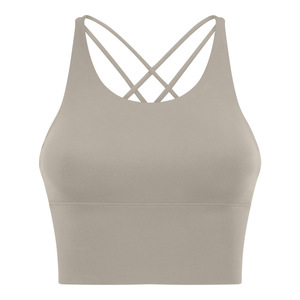 Sports <strong>Bra</strong> <strong>Backless</strong> Fitness Yoga tank Top - Product Image 3