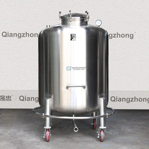 ถังเก็บนมสุญญากาศปลอดเชื้อ ถังบัฟเฟอร์นม ถังเก็บสแตนเลส - Product Image 2