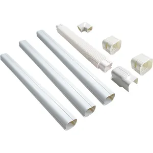 LX Air conditioner decorative duct indoor outdoor mini split spare parts lineset cover decorative