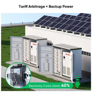Sunpal năng lượng mặt trời hệ thống điện hoàn chỉnh lai 200Kw 300kw 400kw 500kw Pin lưu trữ năng lượng mặt trời cài đặt Kit cho thương mại - Product Image 2
