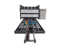 Four de laminage de verre pour films EVA et PDLC, quatre couches, avec système double et fonction de poussée-tirage automatique.