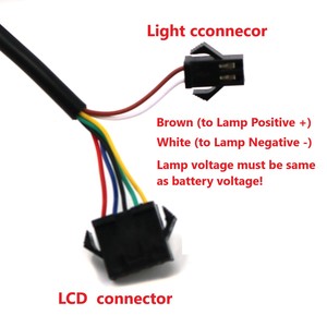 Ổ đĩa kép 6MOSFET 48/60V 1000W (500W * 2) không chổi than DC Electric Scooter điều khiển + s866 LCD Set - Product Image 6