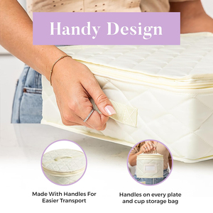 7 piece Set chần món ăn lưu trữ Kit tấm Platter thủy tinh và món ăn <span class=keywords><strong>stemware</strong></span> Trung Quốc Lưu trữ container - Product Image 4