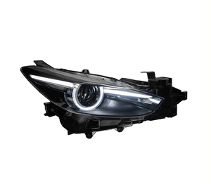 Accesorios para <span class=keywords><strong>Mazda</strong></span> <span class=keywords><strong>3</strong></span> Axela 2017-2019, Conjunto de Faros Delanteros LED Automotrices de 100 W, Actualización de Lente de Proyector Bifocal Dinámico de Alta Configuración - Product Image 1