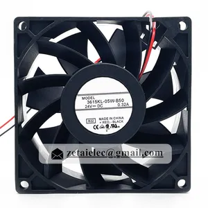 ใหม่ Original 3615KL-05W-B50 Axial FanสําหรับNMB-MAT 90x38 มม.24V DC 0.32A Brushlessแกนกระแสเงินสดพัดลมระบายความร้อนในสต็อก